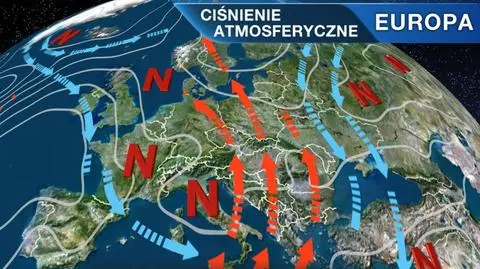 Do Polski napływa powietrze zwrotnikowe