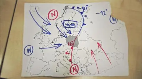 Sytuacja baryczna nad Europą