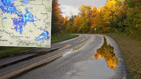 Deszcz nie odpuszcza. Kolejne strefy opadów przechodzą nad Polską
