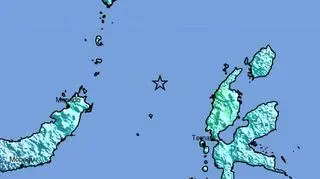 Istnieje ryzyko, że lokalnie pojawią się fale tsunami