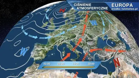 Ciśnienie atmosferyczne w Europie