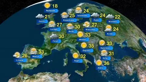 Burze nad Europą