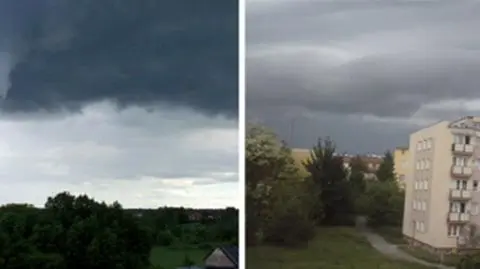 Pas burz przeszedł przez północ kraju