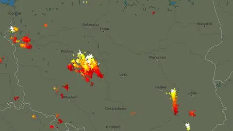 Ścieżka burz nad Polską
