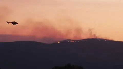 Pożar na greckiej wyspie. Ewakuacja mieszkańców i turystów