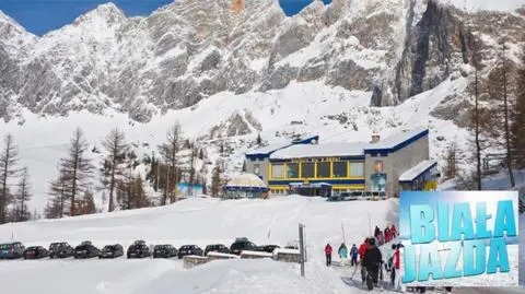 W austriackich alpach prawdziwa zima