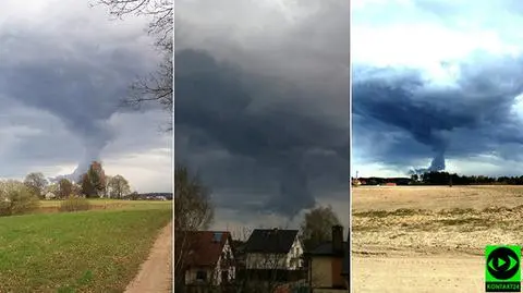 Lej trąby powietrznej przemknął w okolicach Gdyni