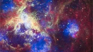 Galaktyka Tarantula na 22. "urodziny" teleskopu Hubble'a