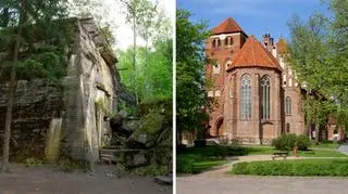 Wilczy Szaniec i gotycki kościół pod wezwaniem św. Jerzego