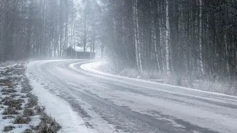 Na wielu drogach możliwe są oblodzenia