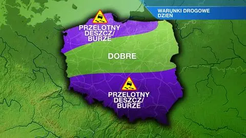 We wtorek lokalnie wystąpią burze