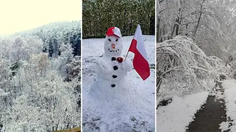 Śnieżny piątek na zdjęciach Reporterów 24