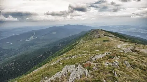 Turysta zmarł w rejonie Babiej Góry 