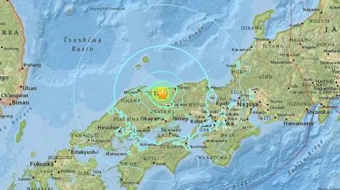 W Japonii zatrzęsła się ziemia