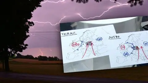 Od zachodu wkroczy burzowy front. Pogoda załamie się na chwilę, bo front "wyparuje"