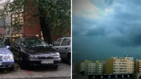 Mrok zapadł nad Warszawą