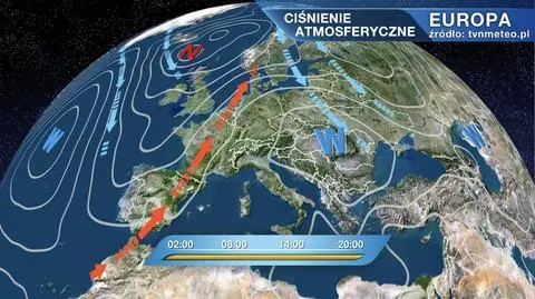 Ciśnienie atmosferyczne w Europie