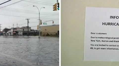 Sandy zalewa nowojorskie lotniska. Paraliż ruchu na Wschodnim Wybrzeżu