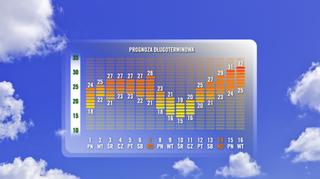 Prognoza długoterminowa do 16 sierpnia