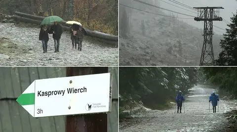 Tatry coraz bardziej zimowe. W wyższych partiach trudne warunki