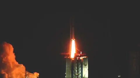 Chińska rakieta kosmiczna została wystrzelona w kosmos