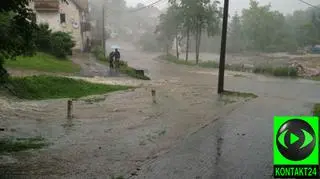 Ulewa i jej skutki w Świeradowie Zdroju