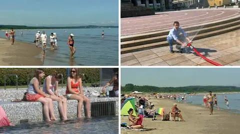 "Filtr 30, cień, spacery i kąpiel dla ochłody". Najgorętszy dzień od początku roku