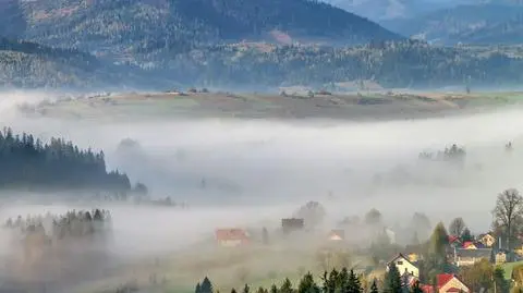 Mgły pojawią się nad ranem na południu Polski