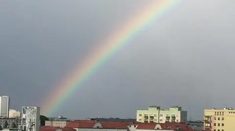 Aktualnie czytasz: Podwójna tęcza nad Warszawą