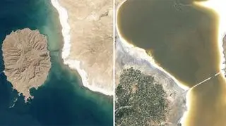 Urmia w 1998 i 2011 roku