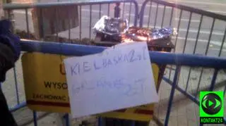 "Grill" na ulicach Warszawy