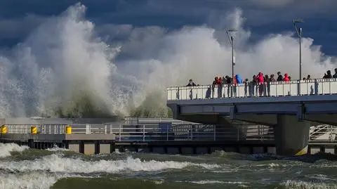 11 w skali Beauforta na Bałtyku i silny wiatr w całym kraju