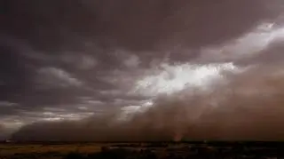 Burza piaskowa nad Arizoną, 9 maja 2012 roku