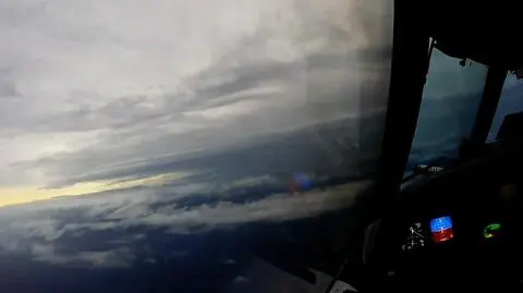 Łowcy huraganów wlecieli w oko Irmy