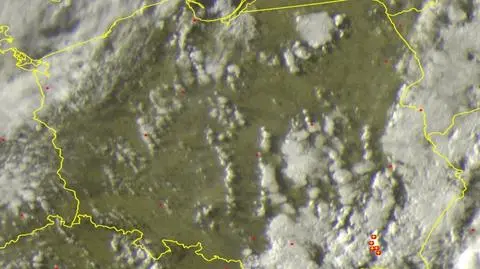 Wyładowania atmosferyczne nad Polską