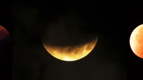 Zaćmienie Księżyca w Waszych obiektywach 