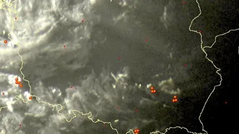 Wyładowania atmosferyczne nad Polską