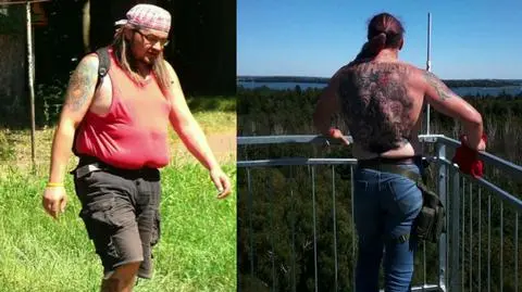 Krzystof Lach schudł 48 kilogramów