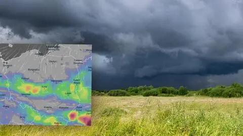 Gwałtowne burze. Kiedy się ich spodziewać