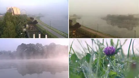 Zimowy przedostatni poranek lata. Poniżej zera na południu