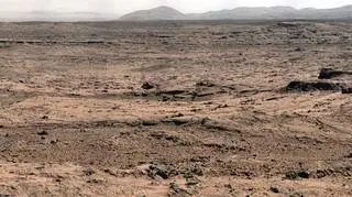 Marsjańska panorama sfotografowana przez łazik Curiosity
