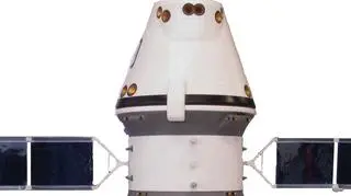 Model konstruowanego przez Rosjan statku PPTS, który ma być wyposażony w toaletę