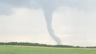 Trąba powietrzna pod Sulechowem 