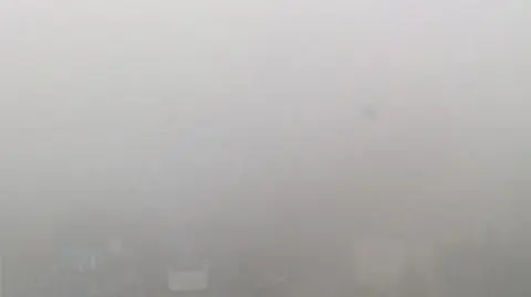Poranne mgły nad Polską 