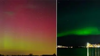 Zorza polarna w Polsce i w Norwegii