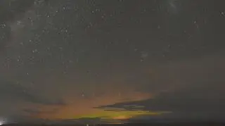 Zorza australijska nad Tasmanią