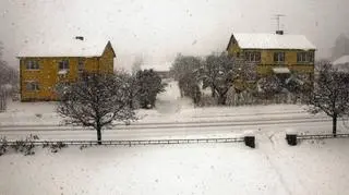 Poniedziałek z opadami śniegu i deszczu ze śniegiem