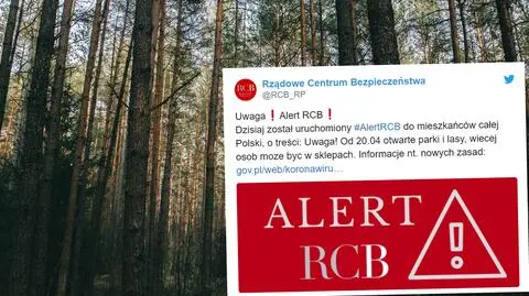 Otwarte lasy od poniedziałku 