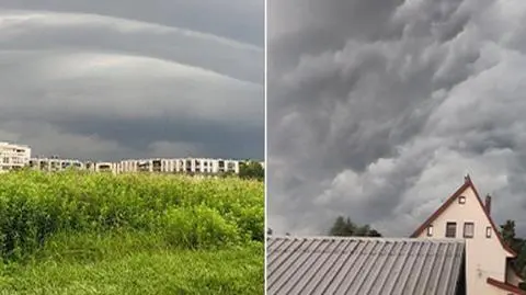 Gradobicia, zalane ulice, eksplozja opon po uderzeniu pioruna. Gwałtowna pogoda w Polsce