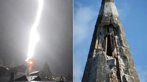 Niezwykłe zdjęcie błyskawicy. "To był fart"